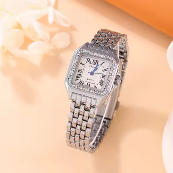 Panthere Classic Rectangle Stainless Steel Watch NEW
Waterproof - Picture 3 of 16